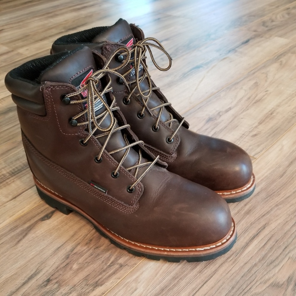 Red Wing Steel Toe Boots